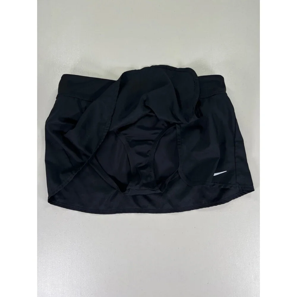 Nike Women's Black Swim Effortless Essential Boardskirt - XL